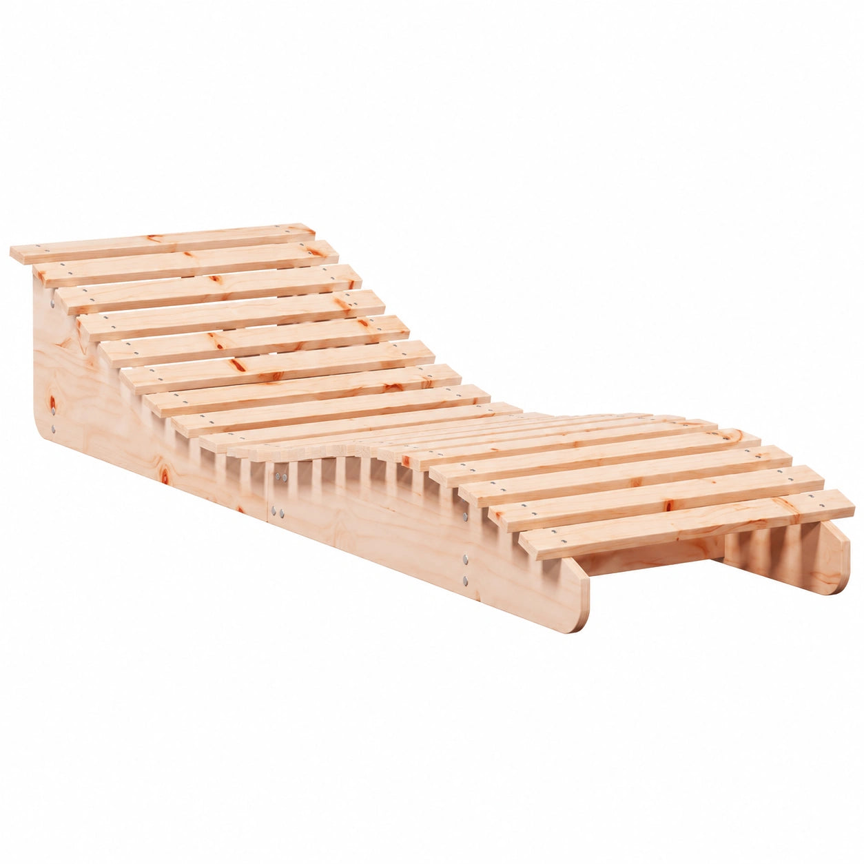 Lettino Sdraio in Legno Douglas 205x60x31,5 cm