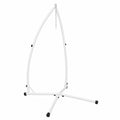 Struttura in Metallo per Sedia Sospesa, Altezza 208 cm, Bianco, Capacità 120 kg per Terrazza e Giardino
