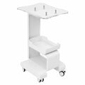 Carrello multifunzione con ruote e freni per casa e ufficio